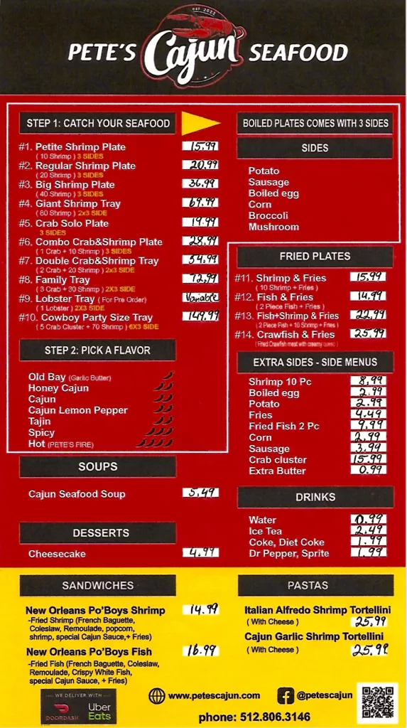 Pete's Cajun Seafood Pete's Cajun Seafood